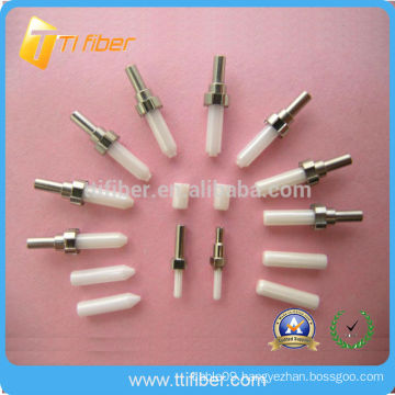 Fiber optic zirconia ceramic ferrule